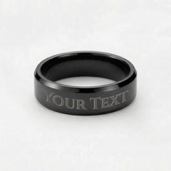 Classically simple design; engraved with your personal sentiments